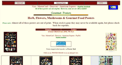 Desktop Screenshot of gourmetposter.com